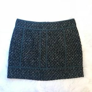 J Crew Hunter Green Wool Mini